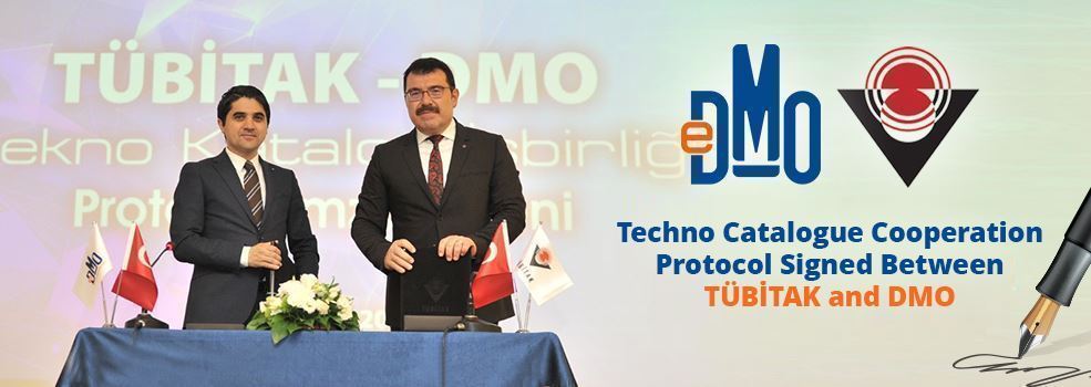 Techno Catalogue Cooperation Protocol Signed Between TÜBİTAK and DMO